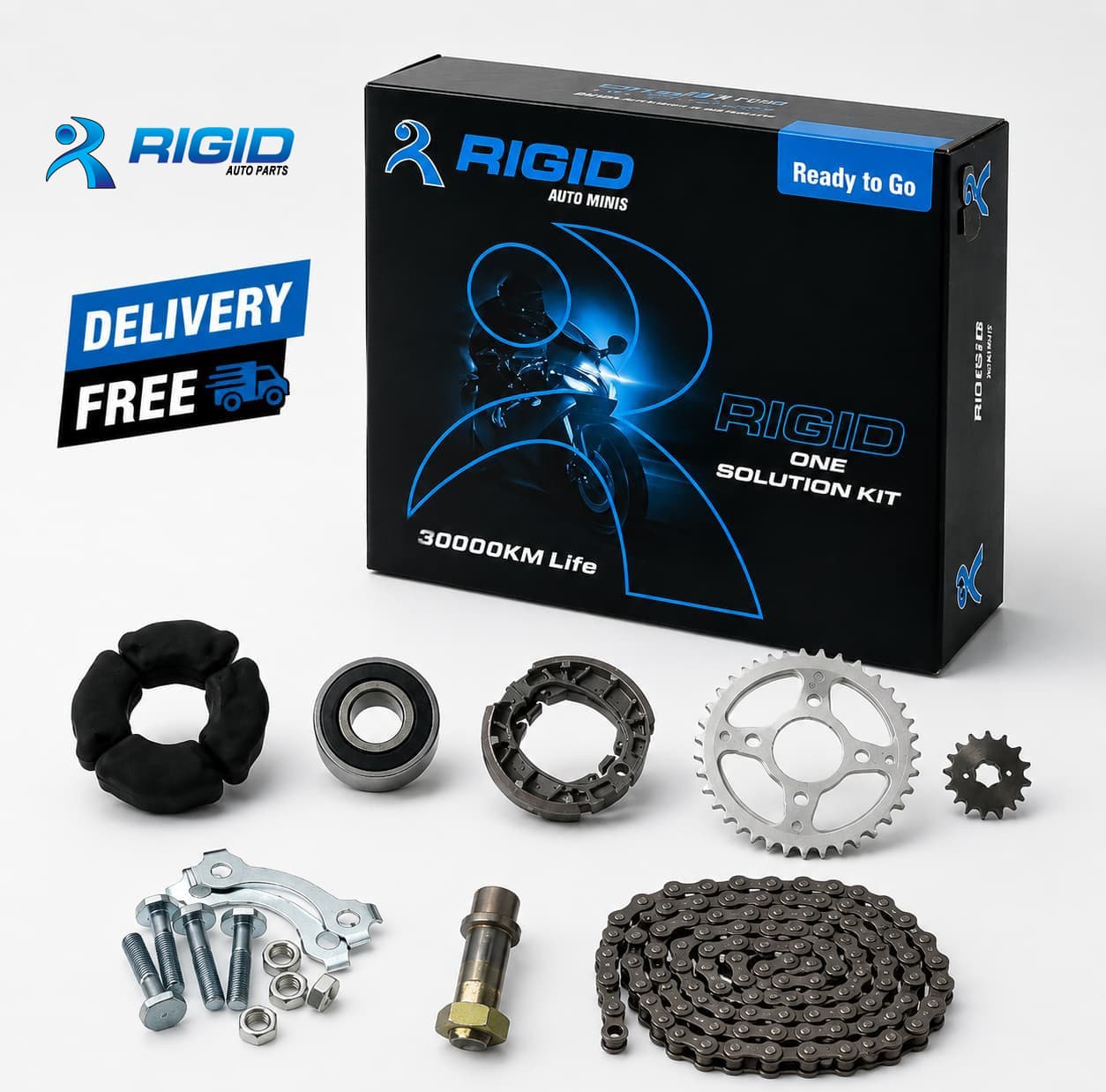 Rigid One Solution Chain Kit for 70cc angle 1